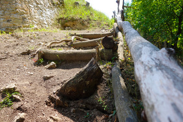 Fototapeta premium Access path to the castle