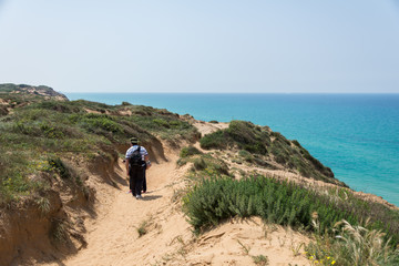 At Sharon Beach National Park, Sharon area