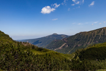 Breathtaking landscape of Rohace in Slovak republic