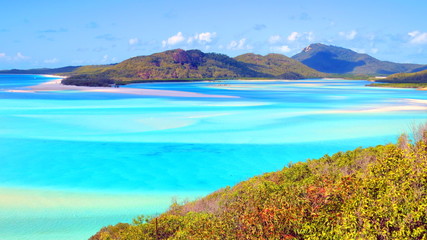 Fototapeta premium Whitehaven beach, Whitsundays, Queensland, Australia