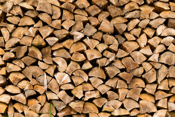 Wooden timber at outdoor