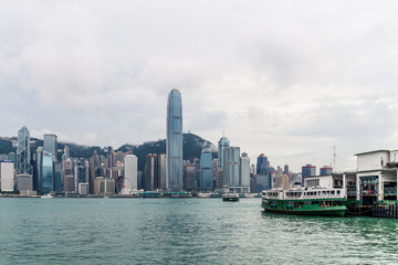 Fototapeta na wymiar Hong Kong urban