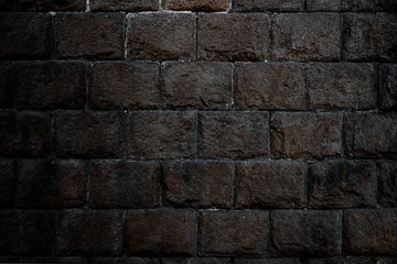 dark stone wall
