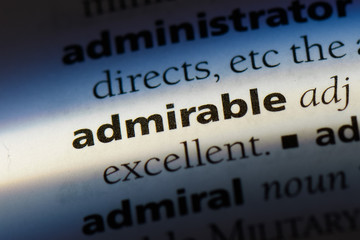 admirable