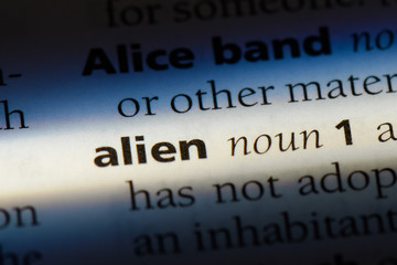 Obraz premium alien