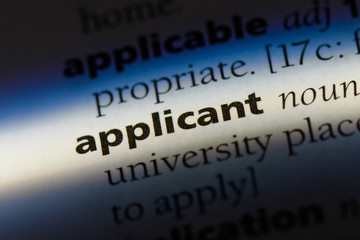 Obraz premium applicant