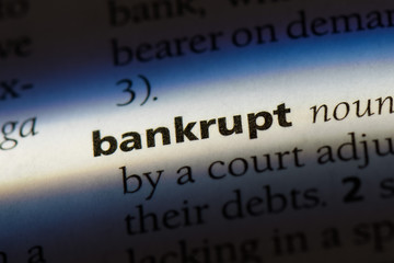 bankrupt