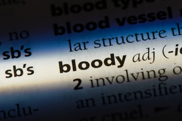 bloody