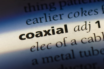 Obraz premium coaxial