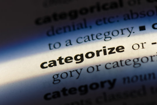  categorize