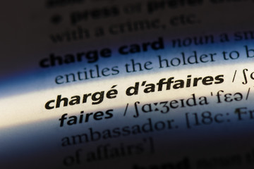  charge d affaires