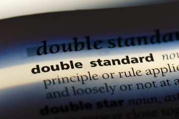  double standard