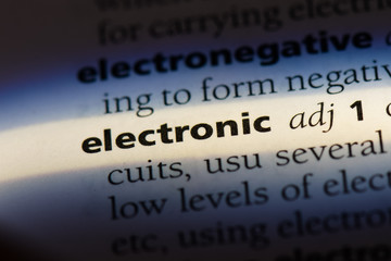 Obraz premium electronic