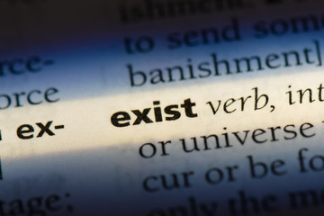 Obraz premium exist