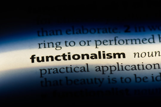  Functionalism