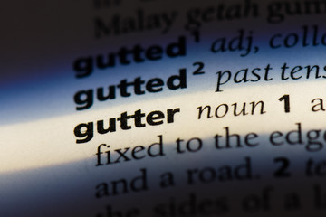 Obraz premium gutter