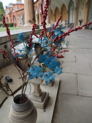 Ferrara, Italy. Ancient Certosa monumental cemetery.