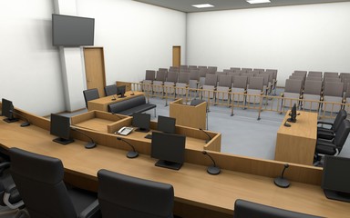 裁判員裁判用法廷