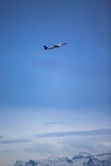 Airplane taking off