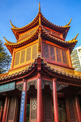 Naklejka premium Pagoda in Chinese Garden, Sydney, Australia