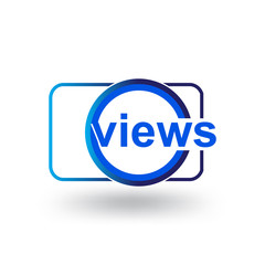 Camera view Logo icon vector template