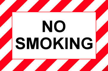 no smoking sign board