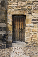 Old door in Durham - United Kingdom