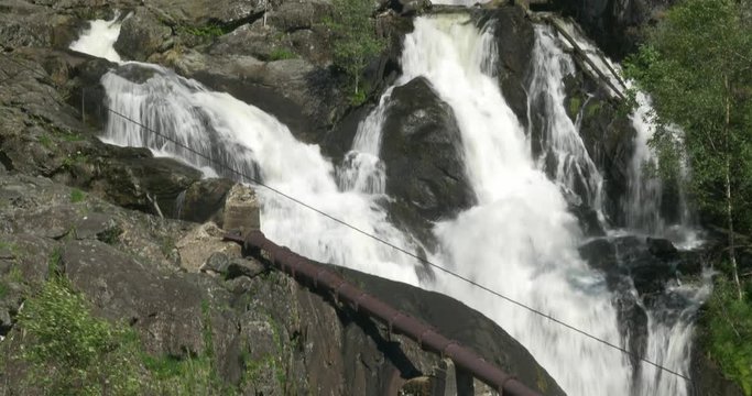 Eikemofossen Waterfall, Norway