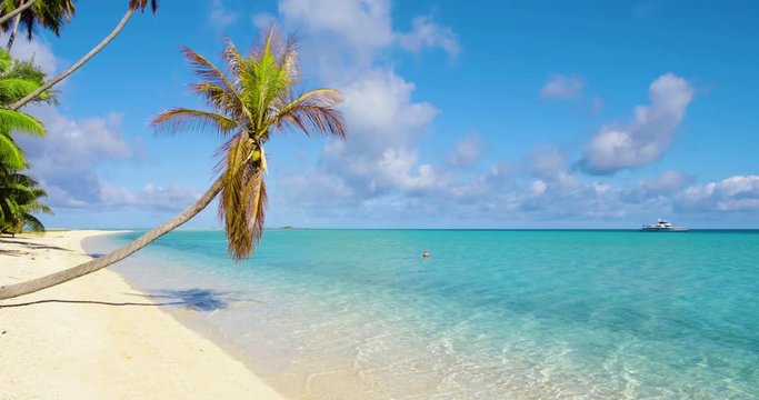 dream beach in French Polynesia