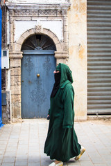 Narrow streets in Medina Essaouira. Local population, layouts, market. Africa, Morocco,
Essaouira