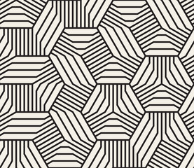 Vector seamless pattern. Modern stylish abstract texture. Repeating geometric tiles