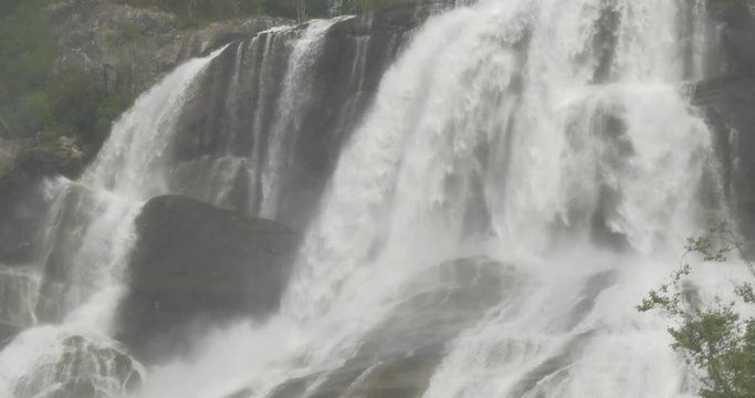 Furebergfossen Waterfall, Norway
