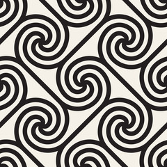 Vector seamless pattern. Modern stylish abstract texture. Repeating geometric tiles..