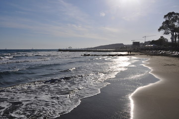  The beautiful St Raphael Beach Limassol in Cyprus
