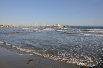  The beautiful St Raphael Beach Limassol in Cyprus