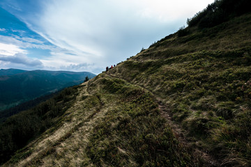 Beautiful landscapes of the Carpathian Mountains