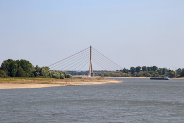 Obraz premium fleher rheinbrücke