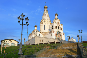 Fototapeta na wymiar All Saints Church In Minsk, Belarus