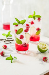 Raspberry Mojito