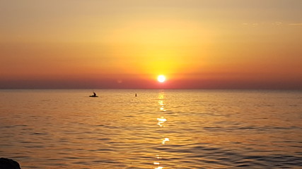 Alba sul mare , Sirolo ,Italy
