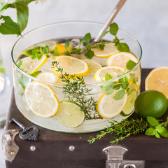 Citrus and Herb Lemonade