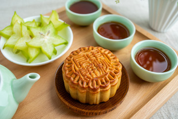 Mid-Autumn Festival Mooncake / Chinese Traditional Festival Food