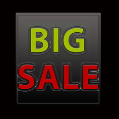 Big Sale Marketing Icon 3d illustration