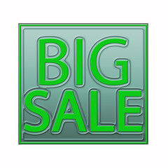 Big Sale Marketing Icon 3d illustration