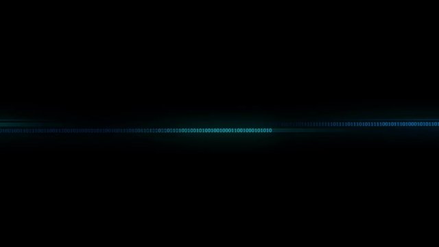 Binary code. Technology Concept. Binaries numbers. 4k Ultra HD 3830x20160