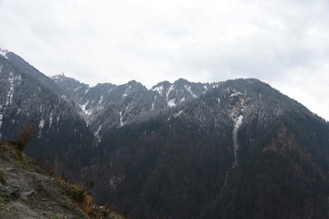 Fototapeta premium landscapes of kasol , malana , himachal pradesh , India