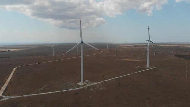 Wind Turbines. Green energy