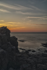 Hovs Hallar Coast at Dusk