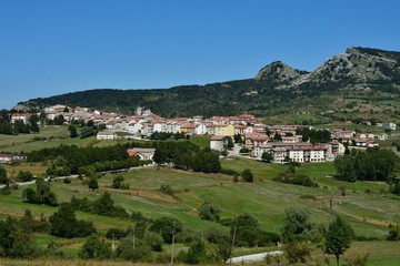 Veduta di Capracotta - Molise - Italia