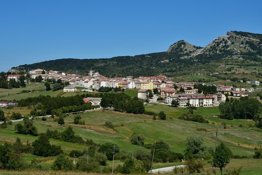 Veduta di Capracotta - Molise - Italia